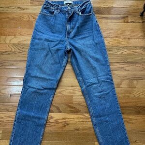 Abercrombie & Fitch Women's Straight Leg Blue Jeans